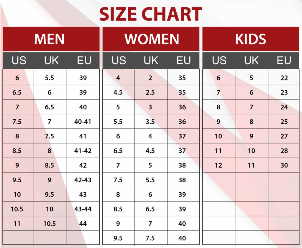 Get Your Perfect Fit with Rezy.pk's Shoe & Outfit Size Chart Guide