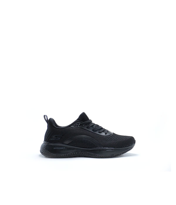 SKC Go Walk Aircool Memory Foam Walk Black Shoes for Men - Flash Footwear